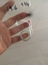 Load image into Gallery viewer, 100% natural type A green/white/yellow/dark green jadeite jade band ring Q150 (Add on item, not sale individually.)