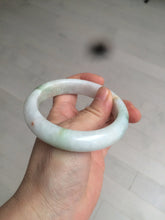 Load image into Gallery viewer, 57mm certified Type A 100% Natural green/red/white jadeite jade bangle BF38-1465