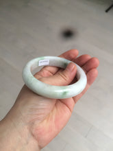 Load image into Gallery viewer, 57mm certified Type A 100% Natural green/red/white jadeite jade bangle BF38-1465