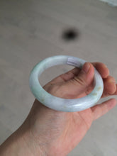 Load image into Gallery viewer, 56.8mm Certified Type A 100% Natural yellow/purple/green(FU LU SHOU) Jadeite Jade bangle AC87-0747