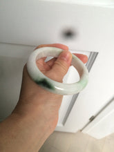 Load image into Gallery viewer, 57mm certified Type A 100% Natural green/red/white jadeite jade bangle BF38-1465