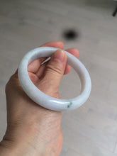 Load image into Gallery viewer, 58.9mm Certified Type A 100% Natural white/green/light purple Jadeite Jade bangle AZ23-5073