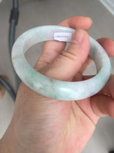 Load image into Gallery viewer, 56.5mm 100% natural type A green/white/purple/red (FU LU SHOU) jadeite jade bangle BP54-0621