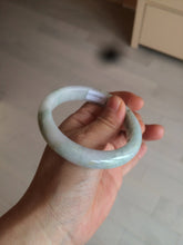 Load image into Gallery viewer, 57mm Certified Type A 100% Natural yellow/purple/green(FU LU SHOU) Jadeite Jade bangle AC86-0748