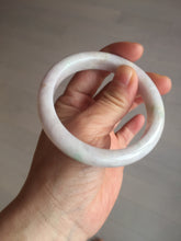 Load image into Gallery viewer, 57.5mm Certified Type A 100% Natural sunny green white purple jadeite Jade bangle BK79-0368