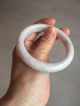 Load image into Gallery viewer, 57.5mm Certified Type A 100% Natural sunny green white purple jadeite Jade bangle BK79-0368
