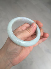 Load image into Gallery viewer, Shopify only 55.5mm Certified 100% natural Type A sunny green purple jadeite jade bangle BM89-9781