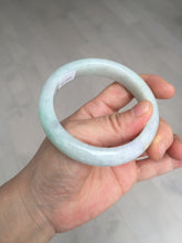 Load image into Gallery viewer, Shopify only 55.5mm Certified 100% natural Type A sunny green purple jadeite jade bangle BM89-9781