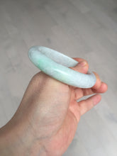Load image into Gallery viewer, Shopify only 55.5mm Certified 100% natural Type A sunny green purple jadeite jade bangle BM89-9781