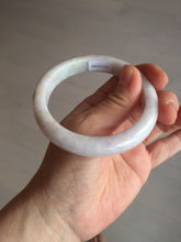Load image into Gallery viewer, 57.5mm Certified Type A 100% Natural sunny green white purple jadeite Jade bangle BK79-0368