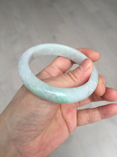 Load image into Gallery viewer, Shopify only 55.5mm Certified 100% natural Type A sunny green purple jadeite jade bangle BM89-9781