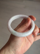 Load image into Gallery viewer, 57.5mm Certified Type A 100% Natural sunny green white purple jadeite Jade bangle BK79-0368