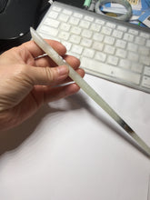 Load image into Gallery viewer, 20cm 100% Natural black light yellow Xiu Jade (Serpentine) Hairpin AW55