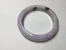 Load image into Gallery viewer, SOld! pleae don't order. Thanks. 55mm certified 100% natural type A sunny green/purple jadeite jade bangle BN86-8721