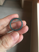 Load image into Gallery viewer, 100% natural type A green/blue/purple Guatemala jadeite jade band ring group PD9