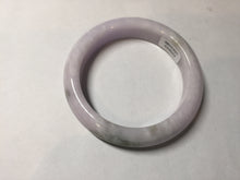 Load image into Gallery viewer, 53.5mm 100% natural certified light green purple pink jadeite jade bangle BN34-4503