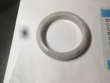 Load image into Gallery viewer, 53.2mm Certified type A 100% Natural light green/purple Jadeite bangle AZ87-1632