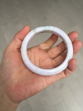 Load image into Gallery viewer, 60mm Certified Type A 100% Natural icy watery green/purple/red Jadeite Jade bangle BM87-4496