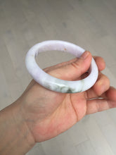 Load image into Gallery viewer, 60mm Certified Type A 100% Natural icy watery green/purple/red Jadeite Jade bangle BM87-4496
