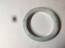 Load image into Gallery viewer, 57mm Certified Type A 100% Natural yellow/purple/green(FU LU SHOU) Jadeite Jade bangle AC86-0748