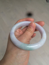 Load image into Gallery viewer, 57.2mm certified type A 100% Natural purple/green/yellow(FU LU Shou) Jadeite Jade bangle AS69-4007