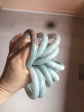 Load image into Gallery viewer, 51/52/54/55.5mm certified Type A 100% Natural light green/brown Jadeite Jade bangle GL11