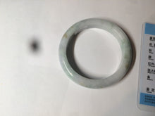 Load image into Gallery viewer, 57mm Certified Type A 100% Natural yellow/purple/green(FU LU SHOU) Jadeite Jade bangle AC86-0748