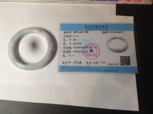 Load image into Gallery viewer, 56.8mm Certified Type A 100% Natural yellow/purple/green(FU LU SHOU) Jadeite Jade bangle AC87-0747
