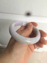 Load image into Gallery viewer, 57.2mm certified type A 100% Natural purple/green/yellow(FU LU Shou) Jadeite Jade bangle AS69-4007