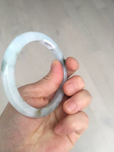 Load image into Gallery viewer, 57.7mm certified Type A 100% Natural green yellow brown white slim Jadeite Jade bangle BS89-6674