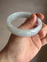 Load image into Gallery viewer, 56.3mm certified 100% natural Type A light green purple jadeite jade bangle Bk75-3785