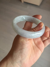 Load image into Gallery viewer, 56.3mm certified 100% natural Type A light green purple jadeite jade bangle Bk75-3785