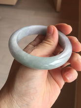 Load image into Gallery viewer, 52.7mm certified 100% natural Type A light green/purple jadeite jade bangle PE10-0323