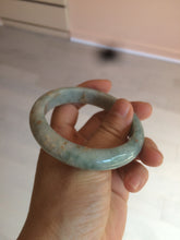 Load image into Gallery viewer, 51/52/54/55.5mm certified Type A 100% Natural light green/brown Jadeite Jade bangle GL11
