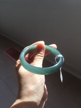 Load image into Gallery viewer, 59.7mm Certified Type A 100% Natural dark green/blue/gray/black Guatemala Jadeite bangle BS154-0129