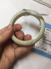 Load image into Gallery viewer, 56.5mm Certified Type A 100% Natural yellow/ white/ green Jadeite Jade bangle PA2-3497($29.99 group)