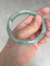 Load image into Gallery viewer, 55.7mm Certified Type A 100% Natural light green white red Jadeite Jade bangle BQ10-3798