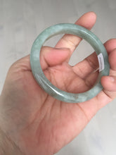 Load image into Gallery viewer, 55.7mm Certified Type A 100% Natural light green white red Jadeite Jade bangle BQ10-3798