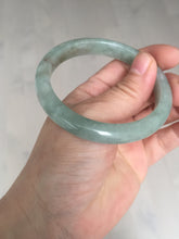 Load image into Gallery viewer, 55.7mm Certified Type A 100% Natural light green white red Jadeite Jade bangle BQ10-3798
