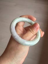Load image into Gallery viewer, 51.5mm 100% natural Type A green/purple/yellow(FU LU SHOU) chubby jadeite jade bangle BK73-5807