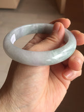 Load image into Gallery viewer, 57.5mm certified 100% natural Type A light green/purple jadeite jade bangle PE9-0311