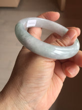 Load image into Gallery viewer, 57.5mm certified 100% natural Type A light green/purple jadeite jade bangle PE9-0311