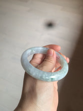Load image into Gallery viewer, 54.4mm Certified Type A 100% Natural green/white/purple Jadeite Jade bangle AX43-7720