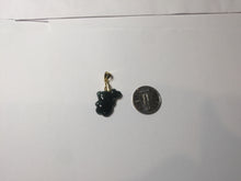 Load image into Gallery viewer, Type A 100% Natural Dark Green Black Guatemala Jadeite Jade Cute Baby Bear with Heart Balloon Pendant BH118
