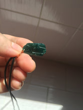 Load image into Gallery viewer, 100% Natural Type A Blue Green Gray Black 3D Pixiu (貔貅) Feng Shui Wealth Attractor Guatemala Jadeite Pendant Group Necklace PH222