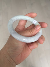Load image into Gallery viewer, 56.6mm Certified 100% natural Type A light green purple brown chubby round cut jadeite jade bangle BQ14-5819