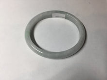 Load image into Gallery viewer, 49mm Type A 100% Natural light green oval Jadeite Jade bangle BM71