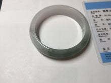 Load image into Gallery viewer, 54.2mm Certified type A 100% Natural dark green brown white purple Jadeite bangle AD120-3001