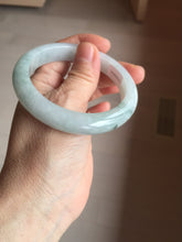 Load image into Gallery viewer, 56mm certified 100% natural Type A icy light green jadeite jade bangle PE8-0310