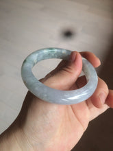 Load image into Gallery viewer, 54.4mm Certified Type A 100% Natural green/white/purple Jadeite Jade bangle AX43-7720